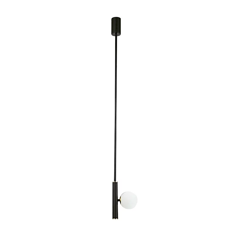Szklana lampa wisząca do dekoracji wnętrz