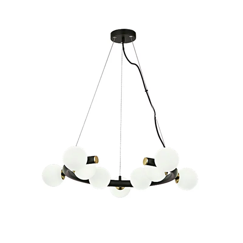Nowa dekoracyjna szklana lampa wisząca